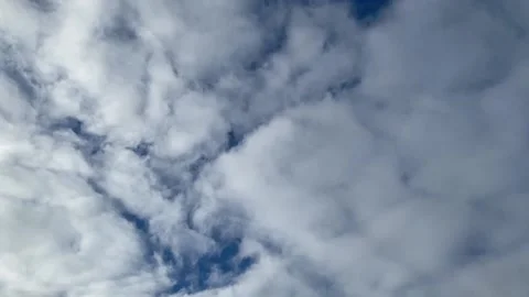 Blue sky with cumulus clouds. Background Stock Footage 230009639