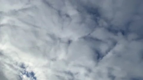 Blue sky with cumulus clouds. Background Stock Footage 230011405