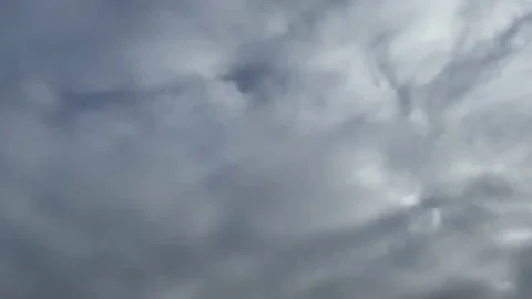 Blue sky with cumulus clouds. Background Stock Footage 230011420