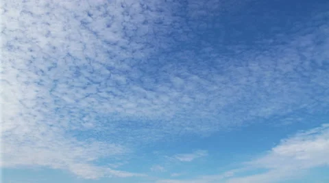 Blue sky at daytime, time lapse Video stock 49525764