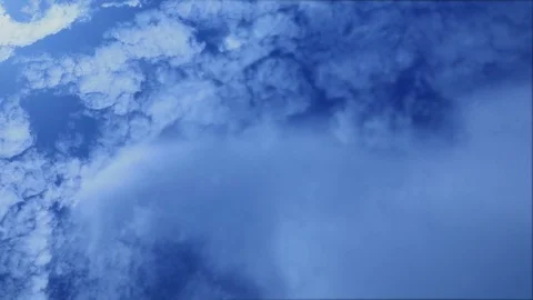Blue Sky Dramatic Cloudscape Stock Footage 70688554