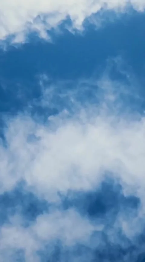 Blue sky with few clouds Stock Footage 296678761