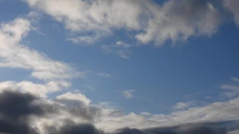 Blue Sky Video stock 123418348