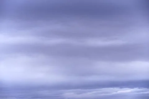 Blue sky full of white clouds, sunny day Stock Photos