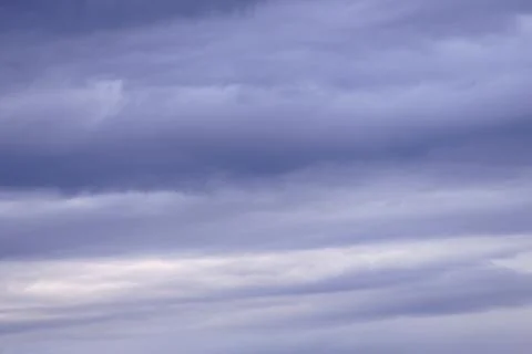 A Blue sky full of white clouds, sunny day Stock Photos