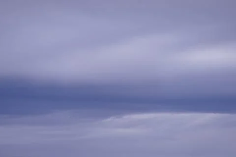 Blue sky full of white clouds, sunny day Stock Photos