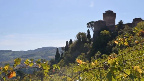 Blue sky hill Stock Footage 119759030