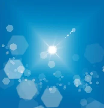 Blue sky Stock Illustration