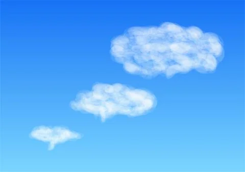 Blue sky Stock Illustration