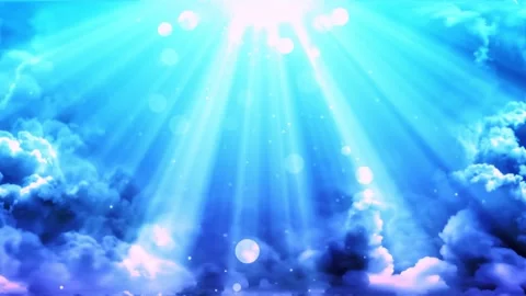 Blue Sky Light Background Stock Footage 164575297