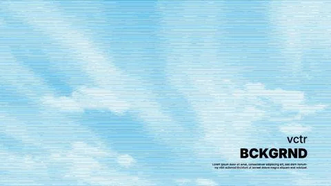 Blue Sky Light Rays with Sample Lettering Vector 스톡 일러스트