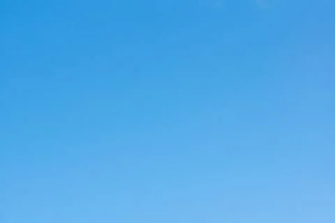 Blue sky with light white clouds Stock Photos