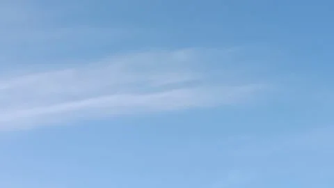 Blue sky  morning view Stock Footage 166331399