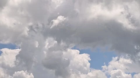 Blue sky with moving clouds. Environment. Stock Footage 276375919
