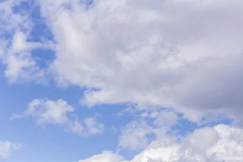 Blue sky with nice clouds in Turkey. Foto stock