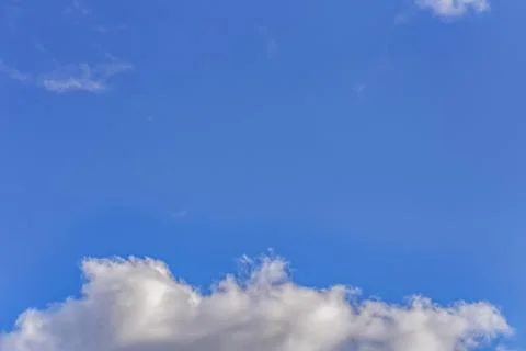Blue sky with nice clouds in Turkey. Stock Photos