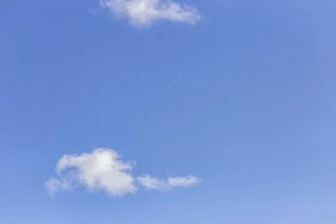 Blue sky with nice clouds in Turkey. Stock-Fotos