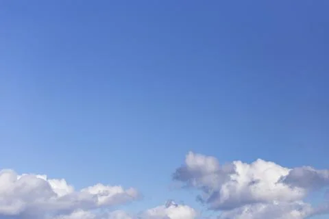 Blue sky with nice clouds in Turkey. Foto stock