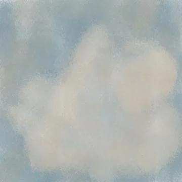 Blue sky painted background animation layout Illustrazione stock
