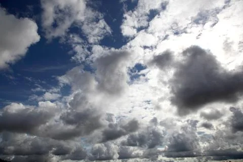 Blue sky Foto stock