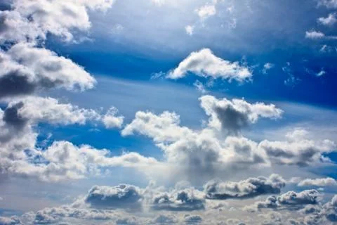 Blue sky Stock Photos