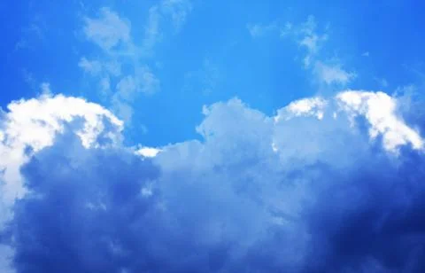 Blue sky Foto stock