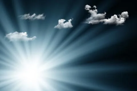 Blue sky Stock Photos