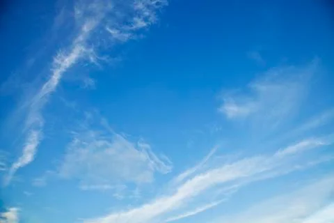 Blue sky. Stock Photos