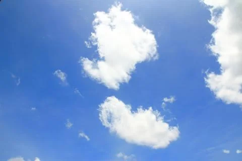 Blue sky Foto stock