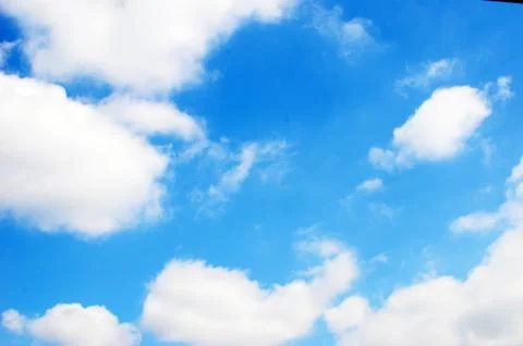 Blue sky Stock Photos