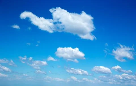 Blue sky Foto stock