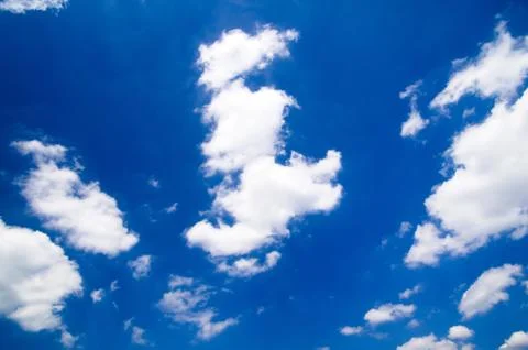 Blue sky Stock-Fotos