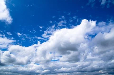 Blue sky Foto stock