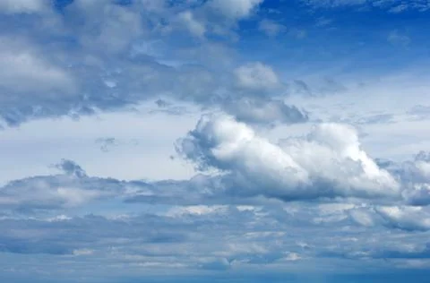 Blue sky Foto stock