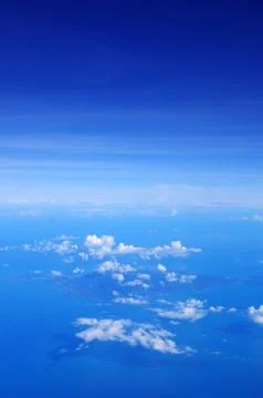 Blue sky Foto stock