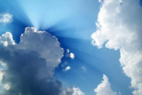 Blue sky Stock Photos