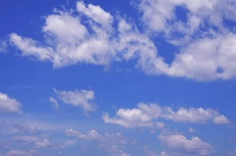 Blue sky Foto stock