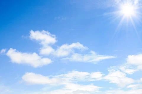 Blue sky Stock Photos