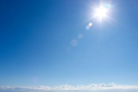 Blue sky Stock Photos