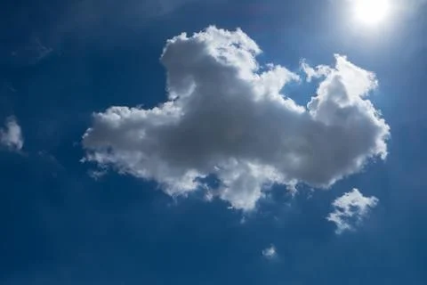 Blue sky Foto stock