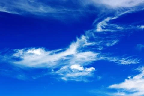 Blue sky. Stock Photos