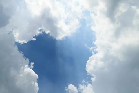 Blue sky Stock-Fotos