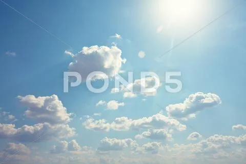 Blue sky Stock Photos