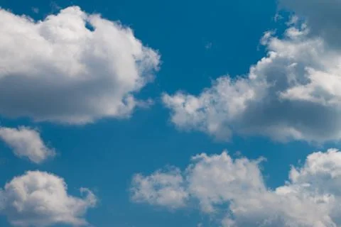 The blue sky Stock Photos
