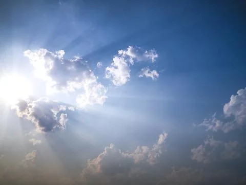 Blue sky Stock-Fotos