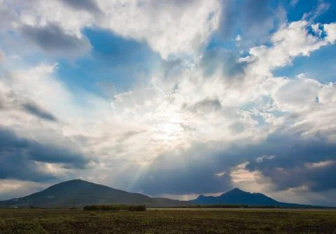 Blue sky Stock Photos