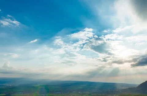 Blue sky Stock Photos
