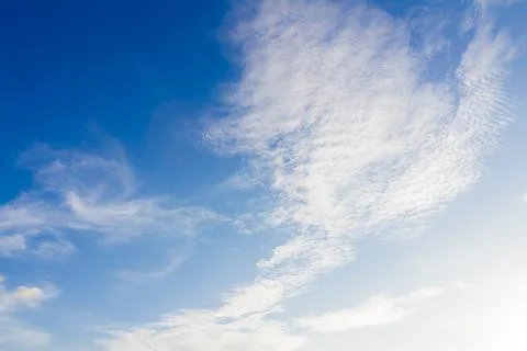 Blue sky. Stock Photos