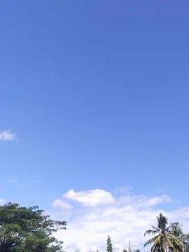 Blue sky Foto stock