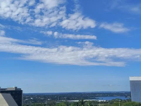 Blue sky Foto stock